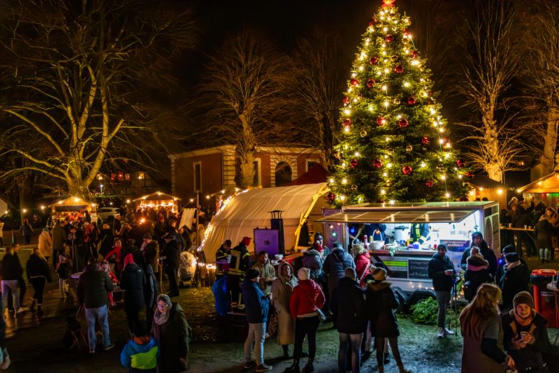 Richtfest Sozialgebäude Sportanlage Klütz