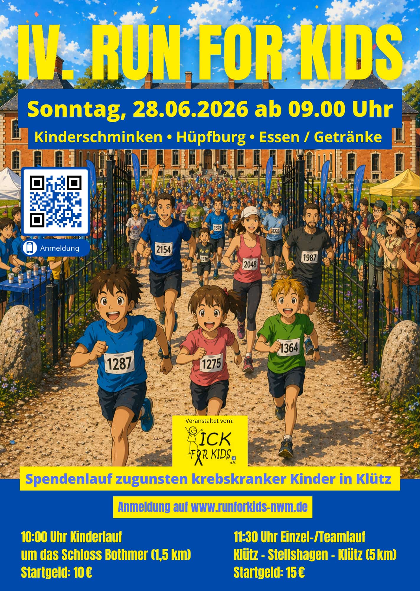 Plakat Run for Kids 2026