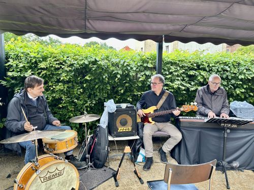 Richtfest Sozialgebäude Sportanlage Klütz