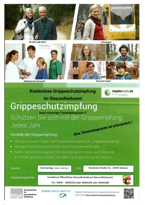 Plakat Grippe