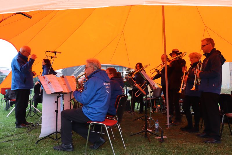 Big Band Nordwestmecklenburg beim Klützer Ostermarkt
